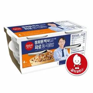 CJ 햇반 라이스플랜 파로통곡물밥 190g*4개