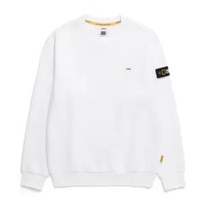 [공식] 내셔널지오그래픽 N244USW920 루코스 백면 로고 그래픽 맨투맨 WHITE