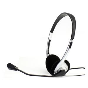 KARAS 넥밴드 유선 헤드셋 실버 초경량 인강 독서실