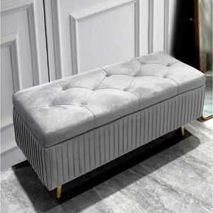 스툴 침대 발받침 인테리어 벤치 북유럽 쿠션 정리함