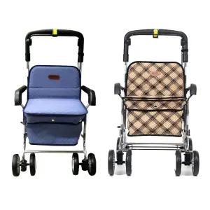 노인 보행기 성인용 어르신용 보행보조기 실버카 할머니 유모차 208