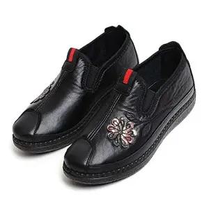 발편한 엄마 할머니 겨울 방한화 털슬립온 중년 털신-WFGV7Q1