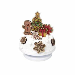 토단교재 눈내리는 우드마을 오르골 만들기 (1인세트)