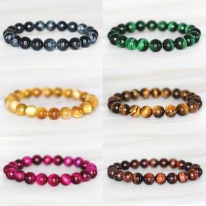 천연 호안석 타이거아이 AAA급 염주 원석팔찌 금전운 재물운 사업운 파워스톤 6종