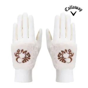 캘러웨이 2024 로맨틱플라워 여성 양손 방한장갑