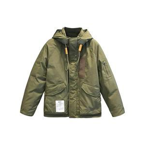 야상 하프 겨울 누빔 퍼후드 트렌치 여성패딩점퍼 사파리