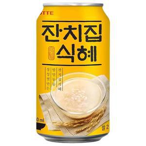 [롯데칠성] 잔치집 식혜 340ml x 48캔