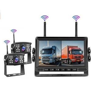 무선 후방카메라 모니터세트 액정 국산 트럭 세트 자기흡입식 10인치 무선모니터 싱글셀1개