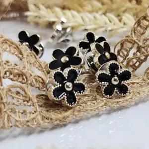 꽃모양 브로치 미니 작은 옷핀 뱃찌 10개 (WFI26V5)