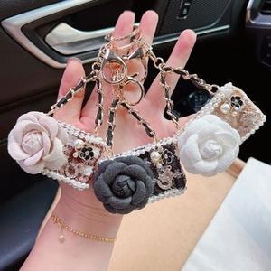 고품질 카메라 인기 플라워 키링 고리 감성 키홀더 (WFI00F7)