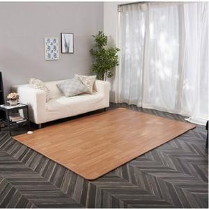 한일의료기 국내생산방수 방오 모노륨 원단 거실용 온돌마루 전기매트_원목 270X183