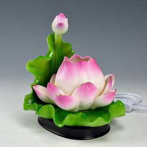 연등 LED 도자기 촛대 전기초 불상 연꽃등 장식품