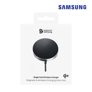 삼성 정품 Qi2 맥세이프 형 충전기 싱글 마그넷 무선 충전기