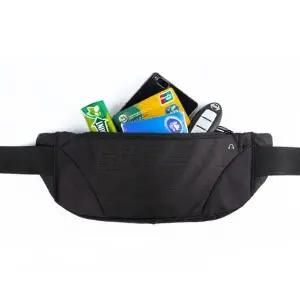 땀흡수천소재경량복대지갑 운동용 여행용 허리가방 허 힙색