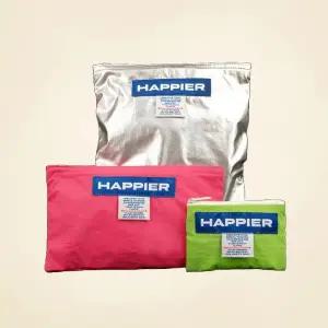 오롤리데이 Happier label pouch