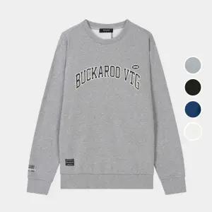 [롯데백화점]버커루 남녀공용 기모 크루넥 맨투맨 티셔츠 B234Z1010P