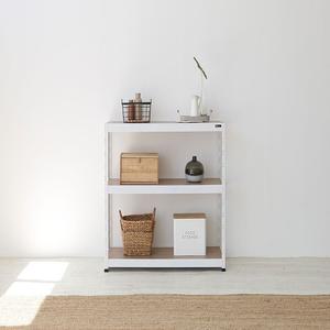 견고한 안전성 철제선반 3단 가로 60 높이 90 수납장 철제선반 수납선반 앵글선반 철재선반