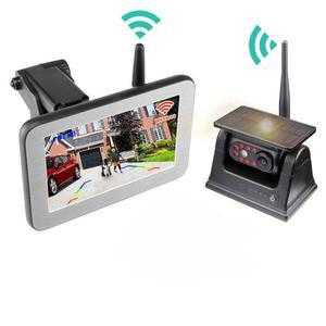 태양열 무선 후방카메라 캠핑카 압력 자동차 후면 태양광