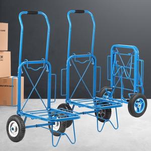 대형 캠핑수레 캐리어카트 운반 손수레 다용도 핸드카 장바구니가정용 쇼핑캐리어폴딩소형 인테리어 핸들