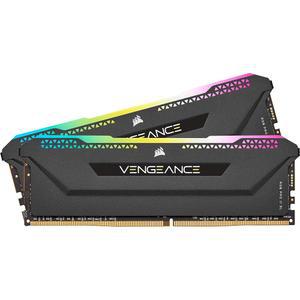 [미국배송] CORSAIR VENGEANCE RGB PRO SL 64GB (2X32GB) DDR4 3600MHZ C18 조명 데스크탑 메모리 키트 (10개의 개별 주소 지정 가능한 LED 대역폭 및 응답 시간에 최적화) 블랙