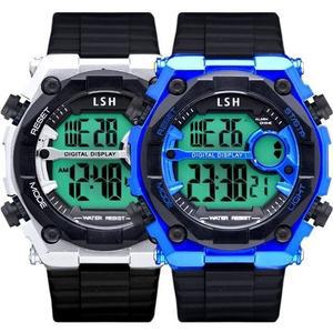 고품질 디지털 방수 손목시계 TC2 전자시계 SH-825A 시계 디자인 손목형 (WFJ8OE7)