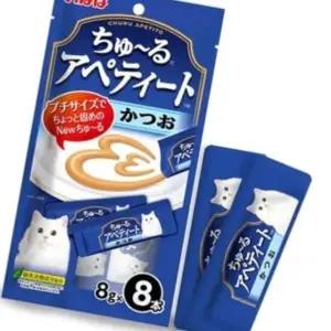 스틱형 비타민 간식 가다랑어 아페티토 간편한 트리트 식사 보충용 스낵 (WFJC5HN)