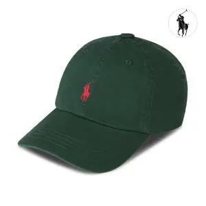 폴로 랄프로렌 코튼 치노 볼캡 클래식 야구 모자 컬리지 그린 710667709031