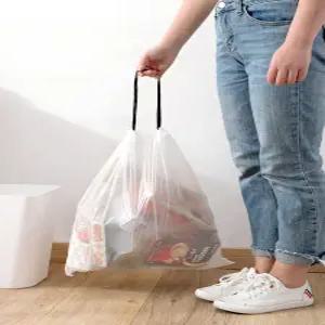 가정용 복조리끈 쓰레기봉투 100롤 주방 포장 휴대용 일회용 비닐