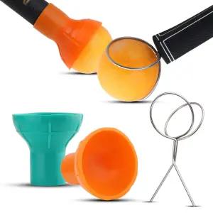 해강 파크골프공 집게 회수기 스틸/실리콘 색상랜덤 파크골프