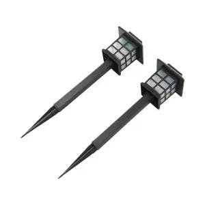 LED 정원등 2p 백색 조명 태양광 야외 잔디등 테라스등 마당 무선 디자인