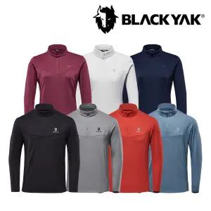 [롯데백화점]블랙야크 남여 간절기 기능성 반집업 티셔츠 M마칼루알파집업티1BYTSW3004