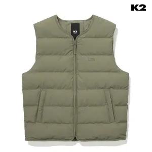 [롯데백화점]케이투 남성 다운 베스트 ON_내추럴 U넥 동절 베스트 GMU24681-JS