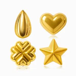 [한국금다이아몬드] 순금 행운 콩알금 미니 골드바 4종 택1 24K 1g