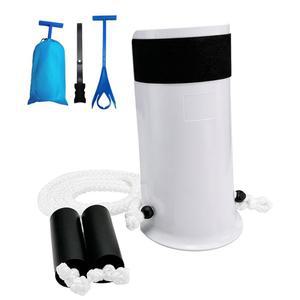 오산찬 양말 보조 도구, 노인/장애인을 위한 굽힘 유연한 장치 없음 긴 손잡이 등 긁힘 방지, 간편한 도우미(기본)