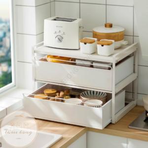 약정리수납장 철제슬라이딩수납함 슬라이딩수납함 2단 27장 책상정리서랍수납함 소품함 길이