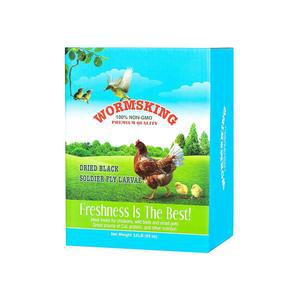 웜스킹 5 5파운드 건조 흑사병 파리 유충, 밀웜보다 칼슘 함량 높음, 고단백 닭고기 사료, 가금류 간식