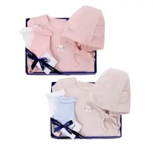 [갤러리아] 노아바디슈트+단말2종세트(A27-106283) 출산,태교,예쁜아기옷박스포장