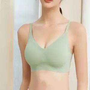 슬림한 심리스 브라 3단 6후크