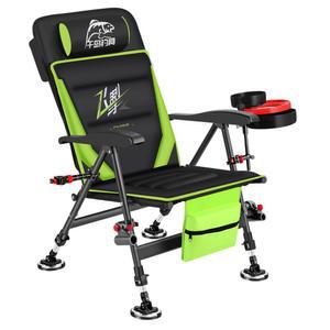 도날드 낚시용 접이식 체어 캠핑용 그레이블랙 빨강 세트