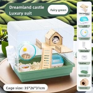 대형 햄스터 케이지 골든 저렴한 고급 빌라 기본 세트 애완 동물 하우스