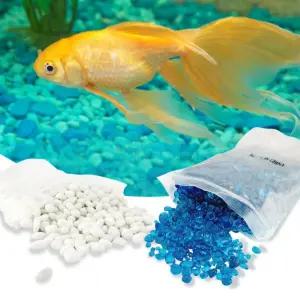 마리모 구피 베타 새우 어항 유리자갈 250g (특가)