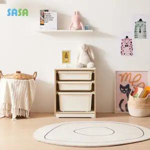 [SASA]사사가구 데이스타 모듈 수납 560 바구니장(소)