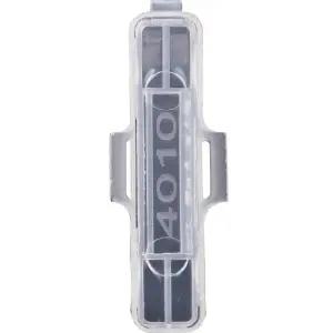 케이블 정리 네임태그 방수 표지판 케이스 투명 홀더 라벨 1.  100개의