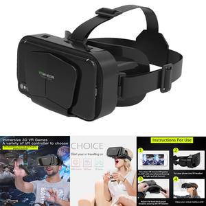 VR 헤드셋 고글 안경 기기 3D 스마트 가상 현실 게임 안드로이드 폰과 호환 가능 G10 메타버스