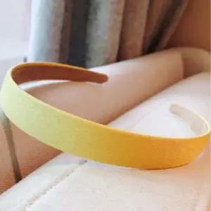 볼드 무지 머리띠 파스텔 데일리 베이직 여성