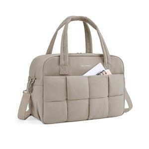 여성용 가방 스마트 짐 가방, 노트북 수납공간이 있는 여행용 24L 퍼퍼 더플백, 위켄더백, 더플백 개인용 캐멀