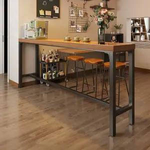 원목 바테이블 우드슬랩 창가 홈 테이블 업소용 카페