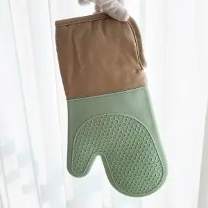 실리콘 냄비 오븐장갑 주방용 요리 내열용 민트 오븐장갑 주방장갑