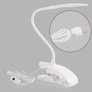 LED 스탠드 집게형 자바라 책상 침대 조명 침대스텐드 책상스탠드