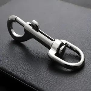부자재 연결고리 권총형 개고리 4.5cm 연결고리 강아지목줄고리 권총 부자재 키링재료 악세사리 가방고리